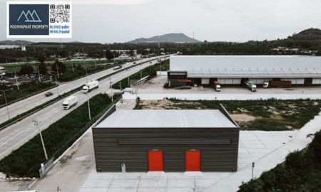 ให้เช่าโรงงาน / โกดัง - ให้เช่าโกดังใหม่พร้อมสำนักงานเขตEEC ติดถนน พื้นที่ 687 ตารางเมตร ศรีราชา ชลบุรี